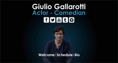 Desktop Screenshot of giuliogallarotti.com